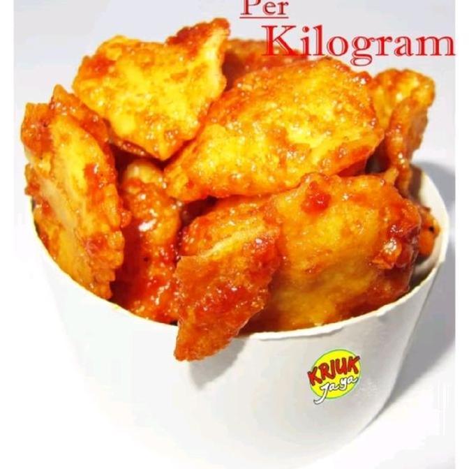 Emping Melinjo Mini Pedas Manis ( Kiloan / Curah )