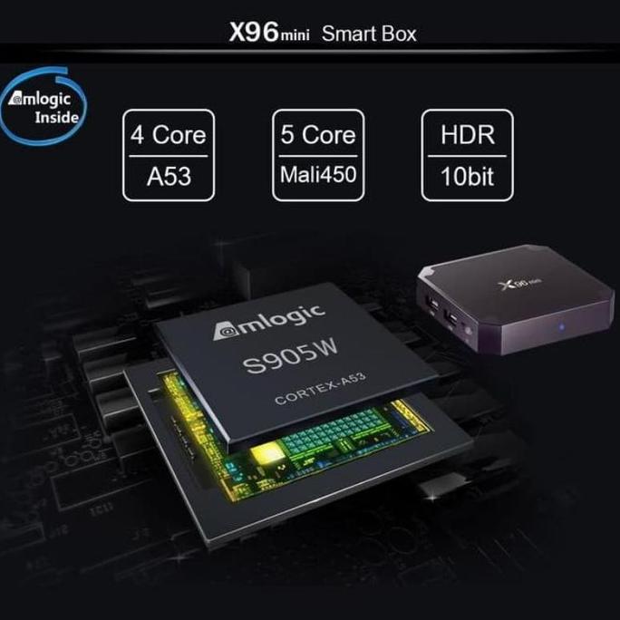 Ready Siap Kirim Android tv box X96Q Smart Box Tv Set Top Box x 96Q