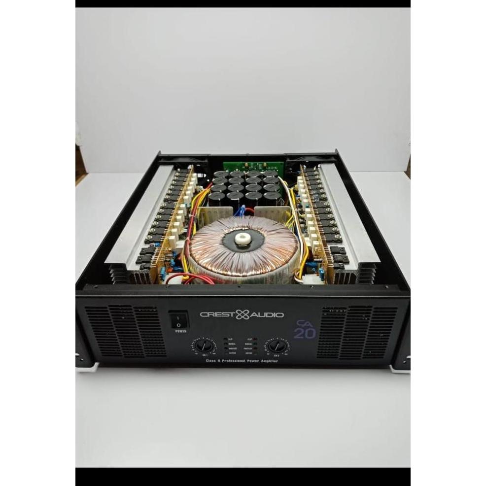 power amplifier crest audio ca20/ca 20 body panjang