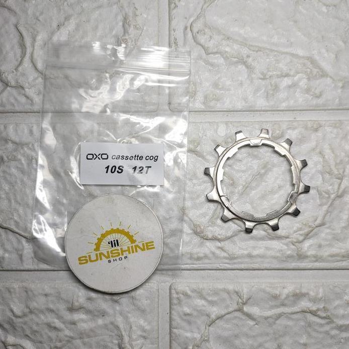COG Sprocket Cassette 10 Speed 11T 12T 13T OXO Untuk Hub FreeHub Slup Jangkrik Sepeda MTB Seli Roadb