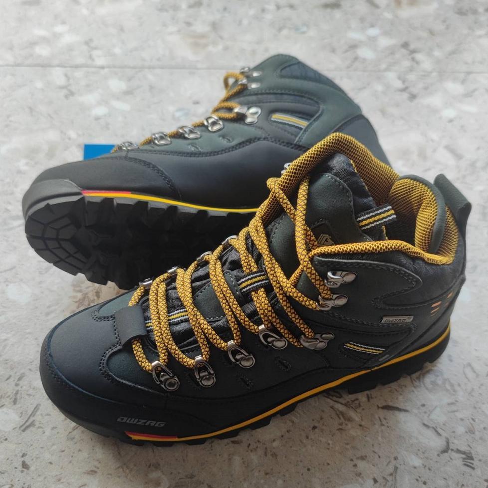 Promo Import Klasik Premium Outdoor Sepatu Boots Tinggi Hiking Gunung Pria Cowok Adventure Mendaki T