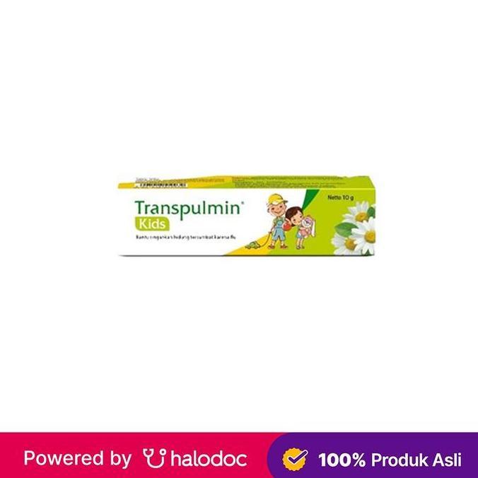 Transpulmin Kids Tube 10 Gram