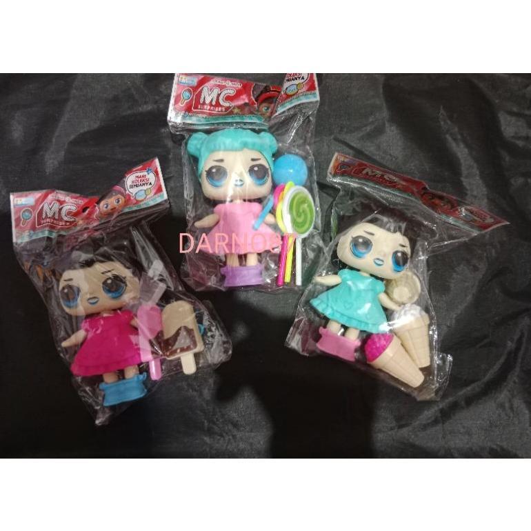 BESTPROMO MAINAN BONEKA PLASTIK MINI MO 01 10 CM