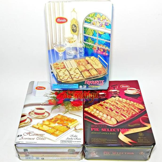 Monde Harmony Pie Selection Kukis Kaleng