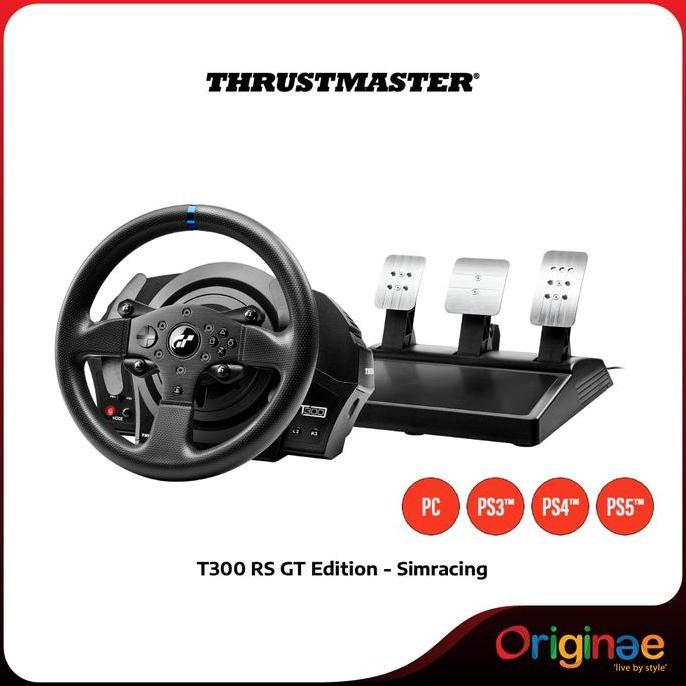 Thrustmaster T300 RS GT Edition SimRacing Steering Wheel for PS4, PS5, PC - Racing Simulator