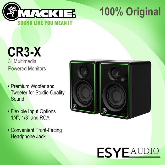 Terlaris Mackie Cr3X Speaker Monitoring