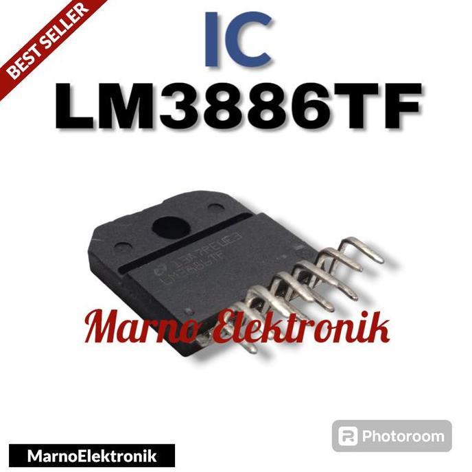 IC LM3886TF LM 3886TF LM3886 LM 3886 ASLI ORIGINAL ORI A2162