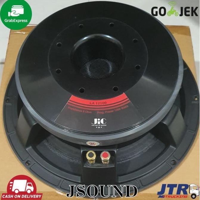 Terlaris Speaker Jic La 12100 - Speaker 12 Inch - Woofer, Subwoofer