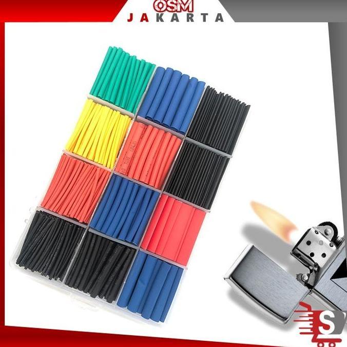 Isolasi Bakar / Heat Shrink Kabel Bakar Konektor Penyambung Kabel