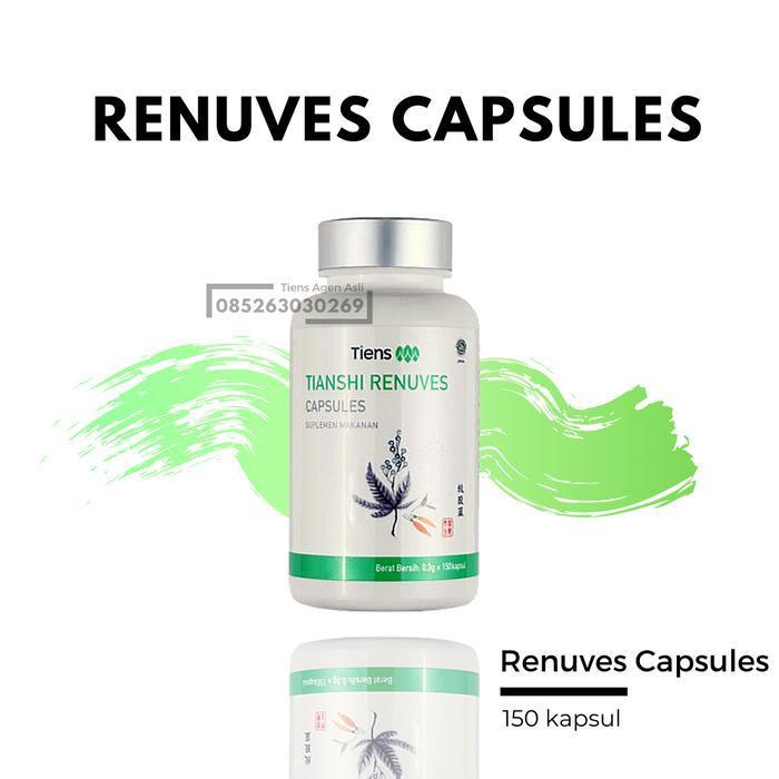 TIENS PROMO Renuves Capsules Isi 150 Kapsul | Tianshi Anti Oksidan