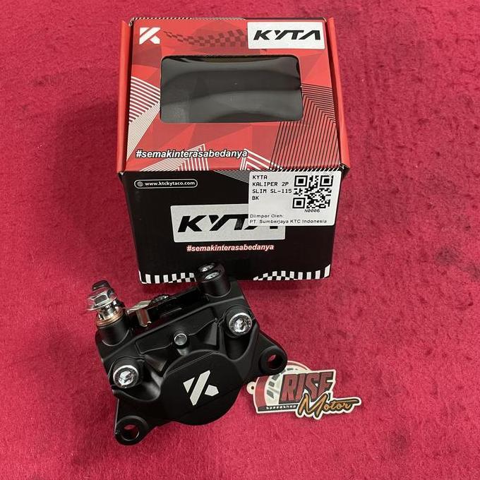 Kaliper KTC 2 piston slim hitam