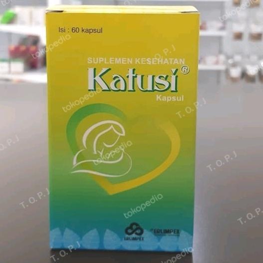 Katusi Suplemen Ibu Menyusui 60 Kapsul BPOM SD 191354341 Ekstrak Daun Katuk & Vitamin B1 B6 B12 Memb