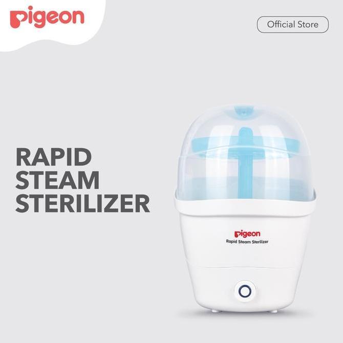 PIGEON Rapid Steam Sterilizer | Alat Steril Botol Susu Bayi