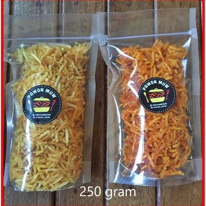 [] KERING KENTANG 250 GRAM / KENTANG MUSTOFA / MUSTOFA / MUSTOFA KENTANG