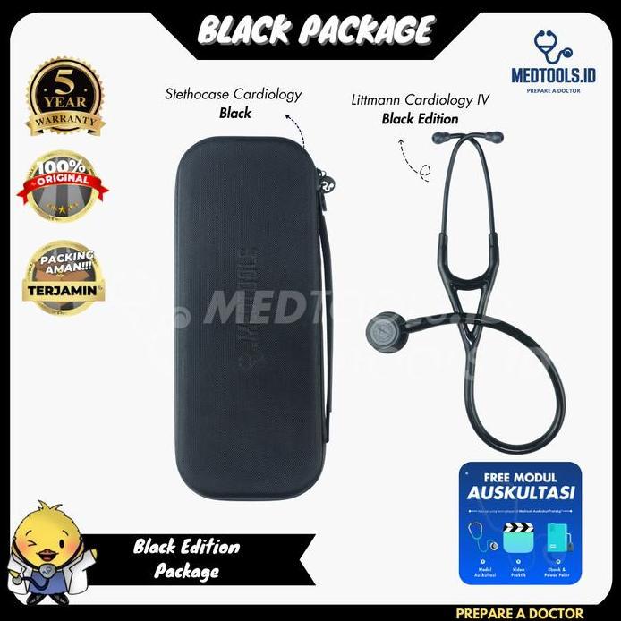 Paket Medtools Special [ Stetoskop Littmann Cardiology IV + Medtools Stethocase ]