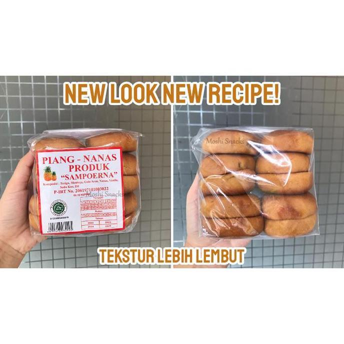 Ready Piang Nanas Sampurna isi 10 / Bong Li Piang / Kue Nanas Asli Bangka