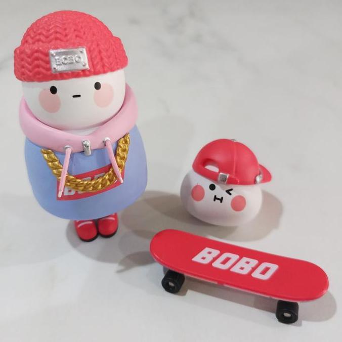 Pop mart bobo & coco blind box - skateboard loose