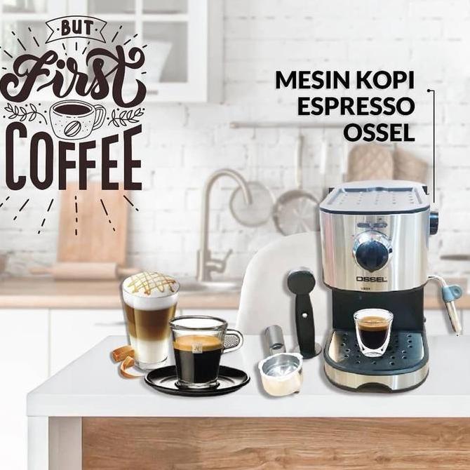 Terlaris Mesin Kopi Espresso Ossel Omk-8600 Mesin Esspresso New Ossel