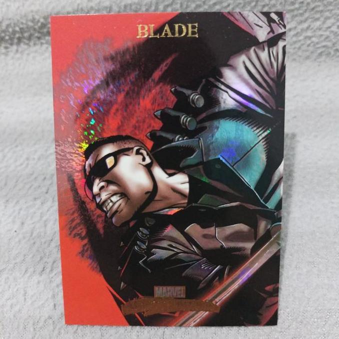 Fleer marvel masterpieces 2007 blade foil