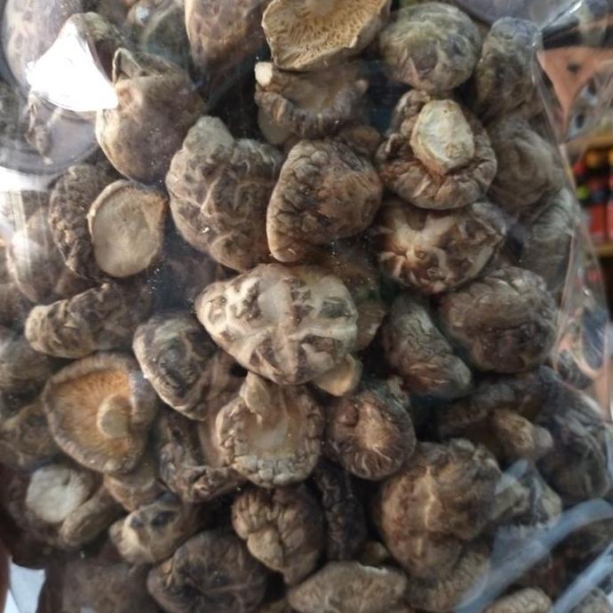 Ready Jamur Hioko Kering/ Dried Shitake Mushroom uk. 2-3cm 1kg (TEBAL)