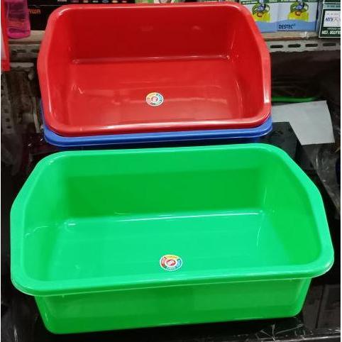 Bak/Baskom Segi 303 Dx Komet Star tempat wadah plastik air cuci kotak