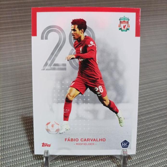 Topps liverpool 22-23 fabio carvalho RC