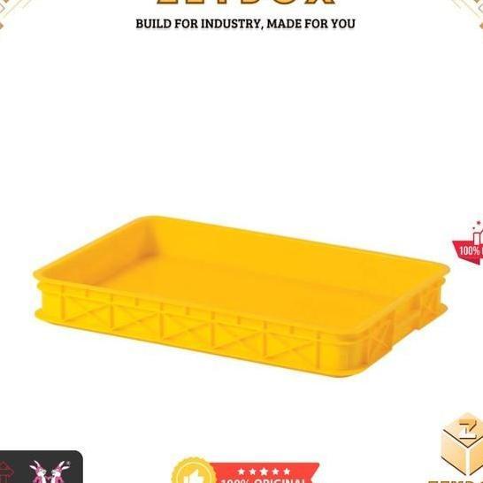 Zey - Container 2011 Rabbit (P 62 X L 43 X T 8 Cm) Krat/Box Roti/Buah Kontainer Industri Serbaguna K