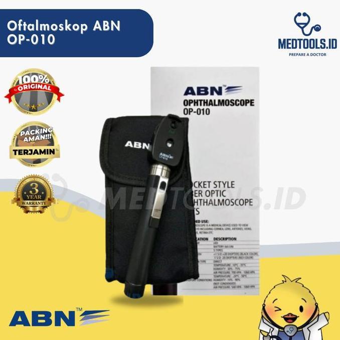 Oftalmoskop ABN OP-010 Alat Periksa Mata / Ophthalmoscope