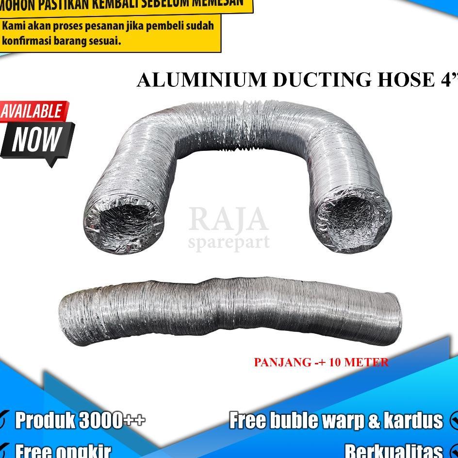 Adh4 Pipa Exhaust Cooker Hood / Flexible Ducting / Aluminium Ducting Hose 4"