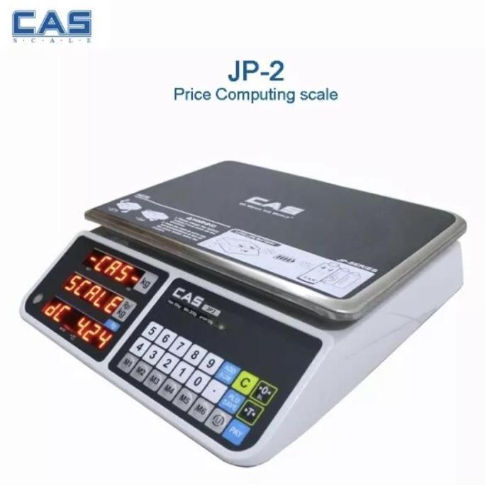 Ready.. Timbangan Digital 30 Kg Cas Jp-2 / Timbangan Meja Cas 30 Kg