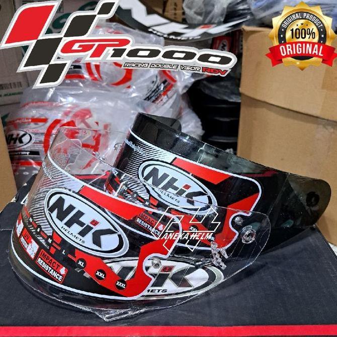 flat visor original NHK GP 1000 | Helm full face 2visor