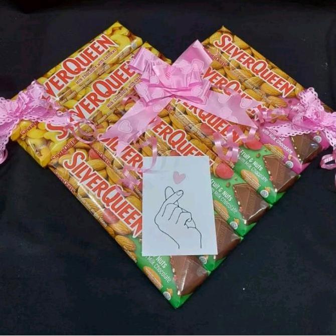 promo hampers silverqueen / coklat silverqueen 55 gr / coklat box / hadiah coklat