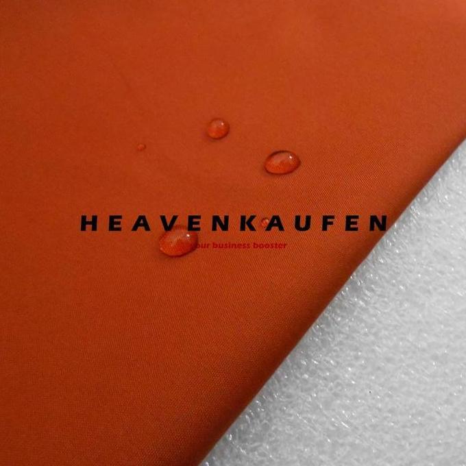 Kain Jaket Micro NS Orange Bata / Dusty Orange Water Resistant Meteran