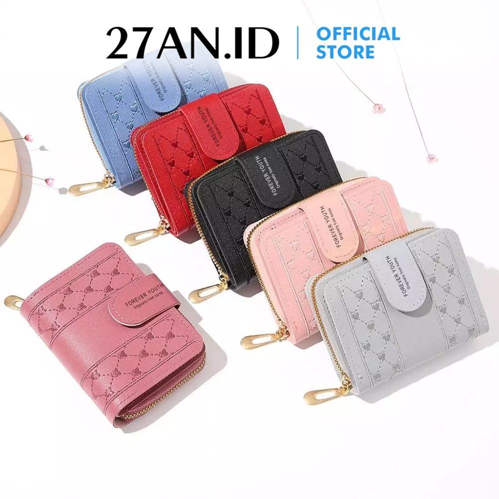 (27An.Id) Dompet Lipat Wanita 816 Dompet Kartu / Dompet Koin / Dompet Lipat Dompet Mini Wanita Korea