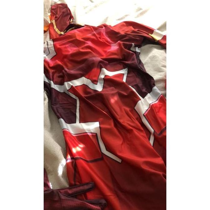 Zero Two Cosplay Bodysuit Catsuit Adults Jumpsuit Kostum Cosplay Sayang Pakaian Wanita Seksi
