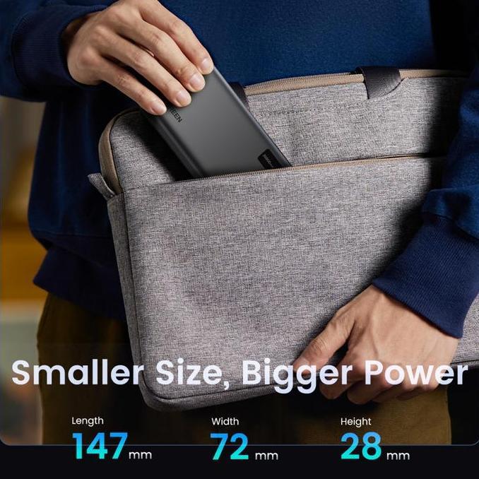 Paor- Ugreen Powerbank Fast Charging For Iphone Samsung Xiaomi 5000Mah 10000Mah 20000Mah 25000Mah Us