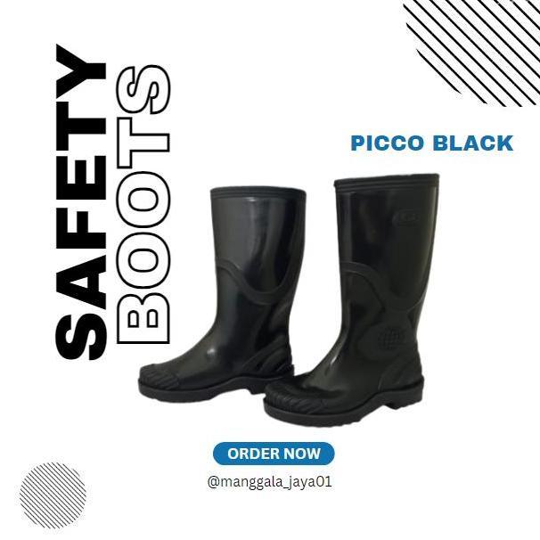 Sepatu Boot Picco/Boot Karet /Boot Anti Air/ Boot Tinggi New