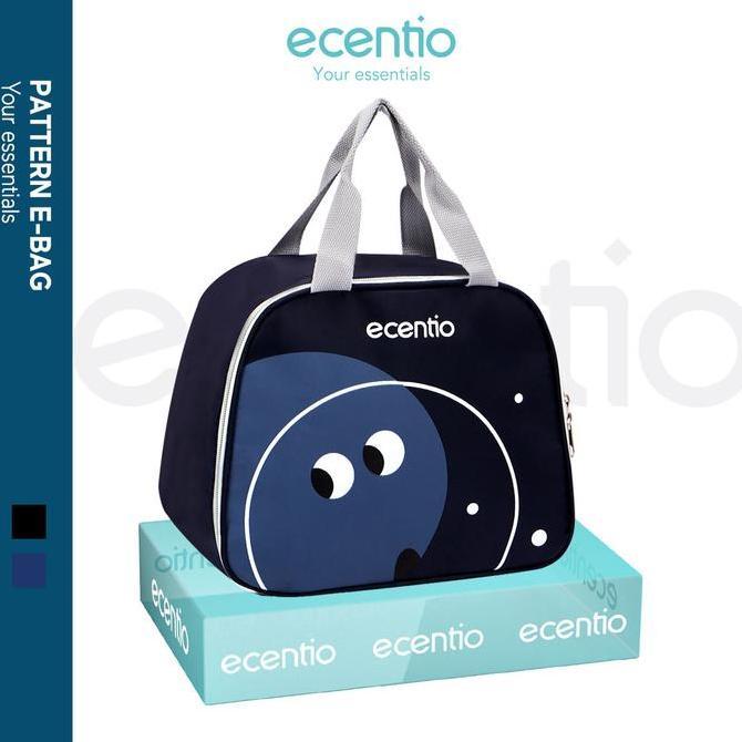 BIDUSHOPSELLER71 - ECENTIO LUNCH COOLER BAG TAS BEKAL LUCU TAS LUNCH BOX BAG