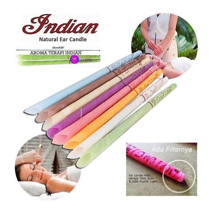 Ear Candle Pembersih Telinga Bakar Lilin Pembersih Telinga Therapy Tinnitus Pendengaran Vakum Pember