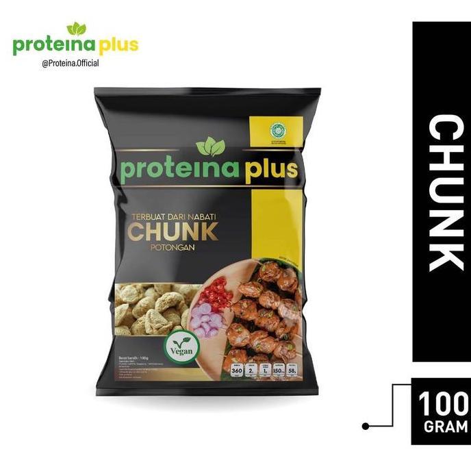 [] Proteina Plus Chunk 100gr / Protein Nabati / Daging Nabati Default