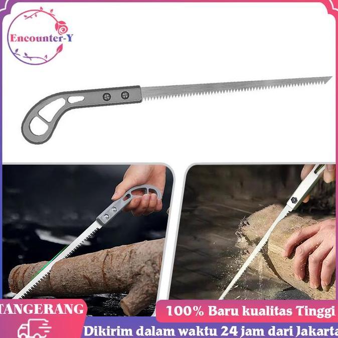 YORKSHIREY Gergaji Potong Kayu Gergaji Gagang Kayu Gergaji Bonsai Gergaji Dahan Ranting Mini Prune S