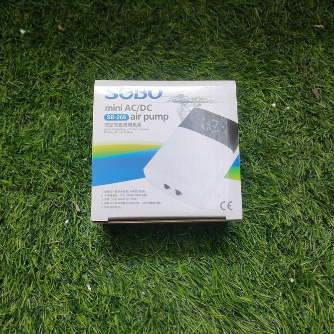 Aerator SOBO SB 268 AC/ DC Aerator USB Portable Aquarium Pancing