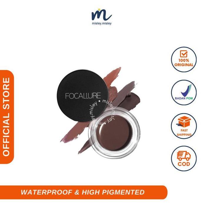 mr.kasacil - [ beli banyak lebih murah ] focallure eyebrow cream waterproof eyebrow gel original - p