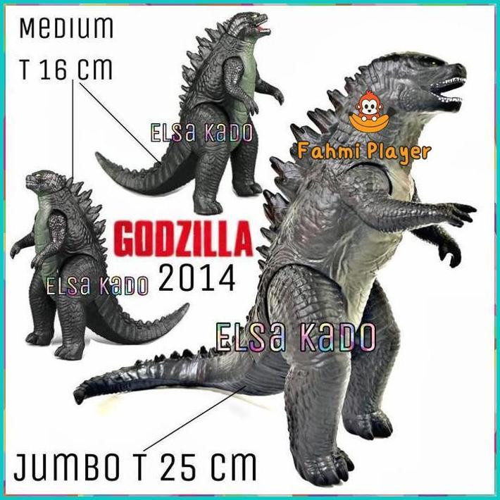 Figure Godzilla 2014 Mainan Monster Kaiju Movie
