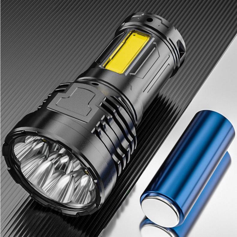 Cod & Ready Stok Senter Led 60W + 20W / Senter Led Chargeable / Senter Cas Led
