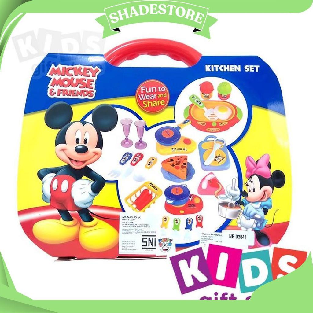 Mickey Mouse Tableware Kitchen Set KGS Termurah