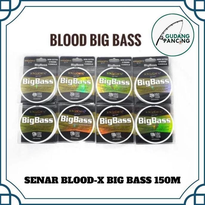 Senar Pancing Blood Big Bass 150M