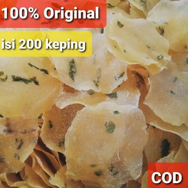 [] OPAK SINGKONG MENTAH KERUPUK SINGKONG CEMILAN ENAK RENYAH