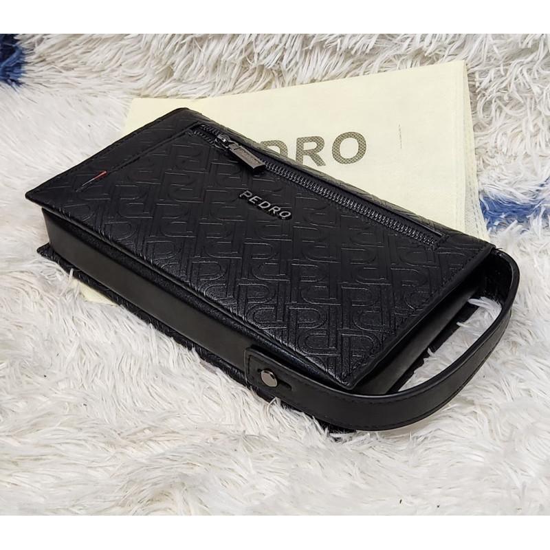 Tas Tangan/Handbag Pedro Kulit Sapi Pria & Wanita Impor Terbaru