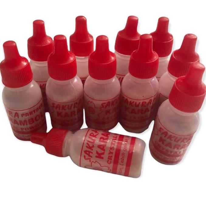 Promo Bedak Kristal Karambol Sakura Kasar Merah - Bedak Kristal Meja Karambol Satuan Cod